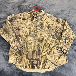 Cabela-s Men's Camo Button Down Jacket
